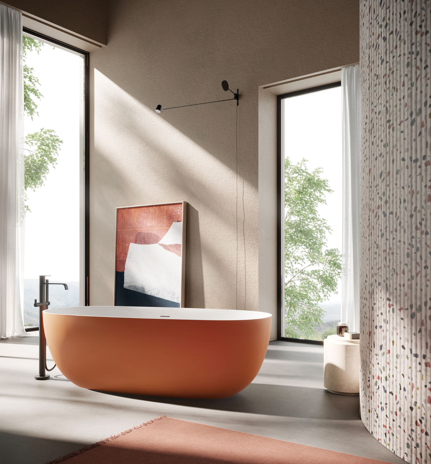 Volumen, Farben und Proportionen im Zeichen des Designs