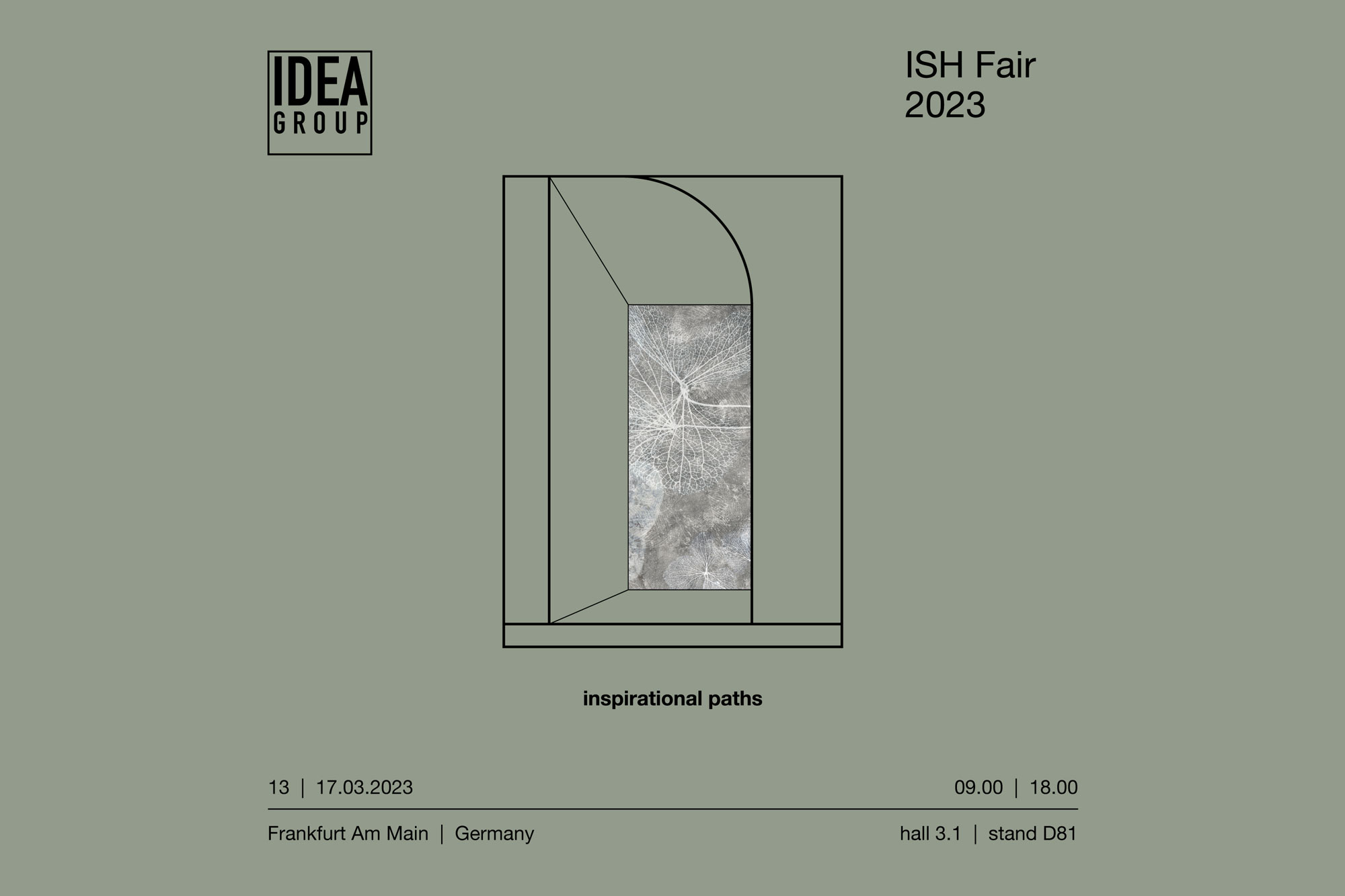 Inspirational paths: Ideagroup auf der ISH 2023