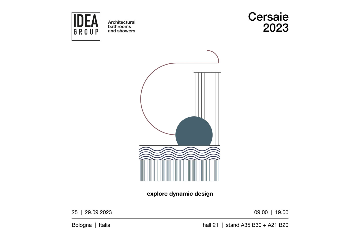 Explore dynamic design: Ideagroup auf der Cersaie 2023 - Disenia