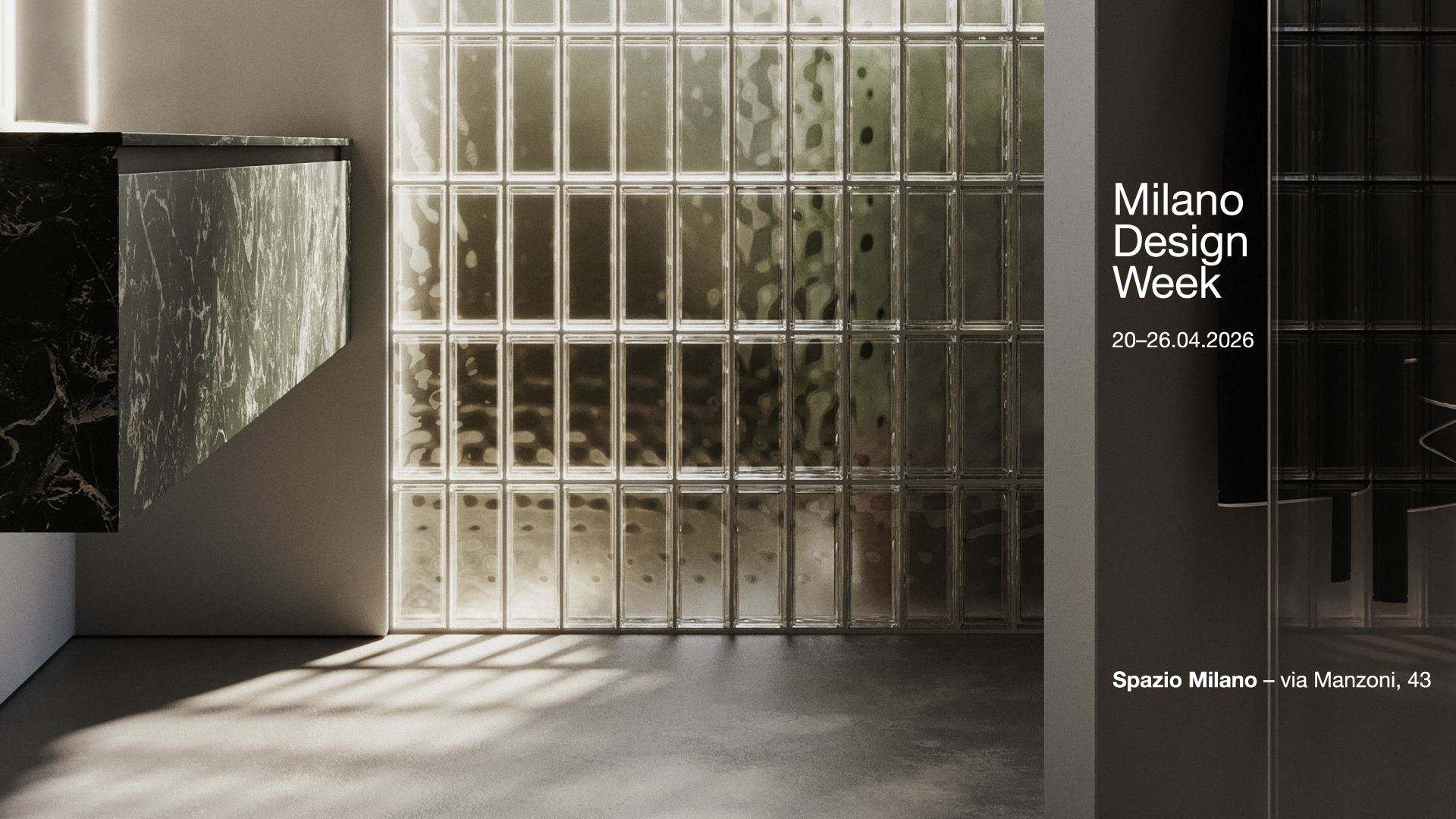 Ideagroup präsentiert auf der Mailänder Designwoche: Architectural forms. Human spaces - Disenia